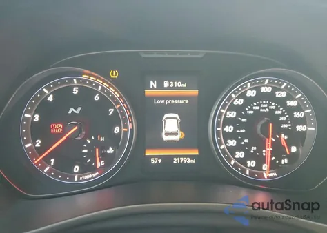 2019 Hyundai Veloster N z USA, uszkodzony, nr VIN KMHT36AH4KU001476